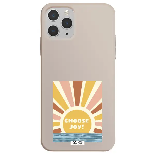 Sunshine Apple iPhone 11 pro max Silicone Stone Case