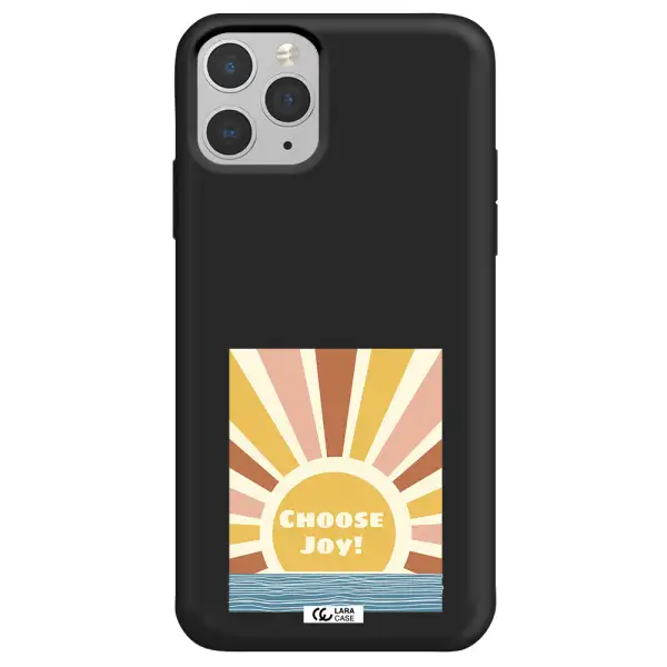 Sunshine Apple iPhone 11 pro Silicone black Case