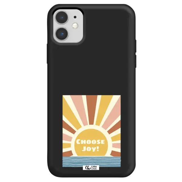 Sunshine Apple iPhone 11 Silicone black Case