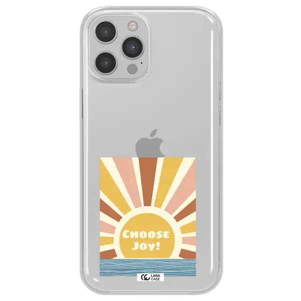 Sunshine Apple iPhone 12 pro Clear TPU Case