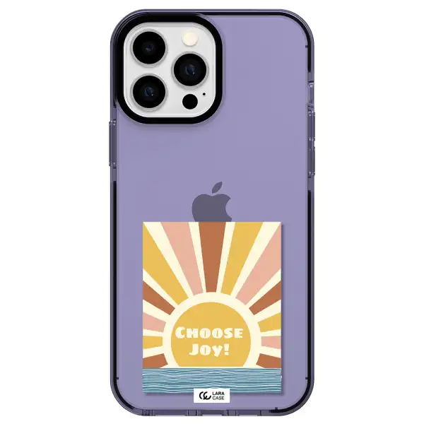 Sunshine Apple iPhone 13 Pro Max impact Lilac Case