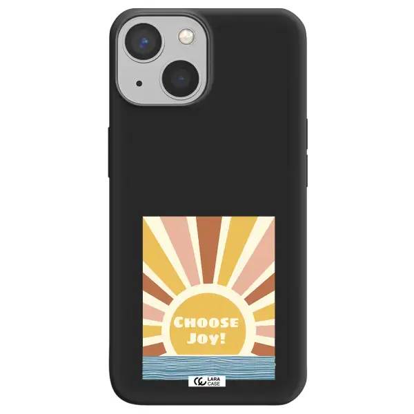 Sunshine Apple iPhone 13 Silicone black Case