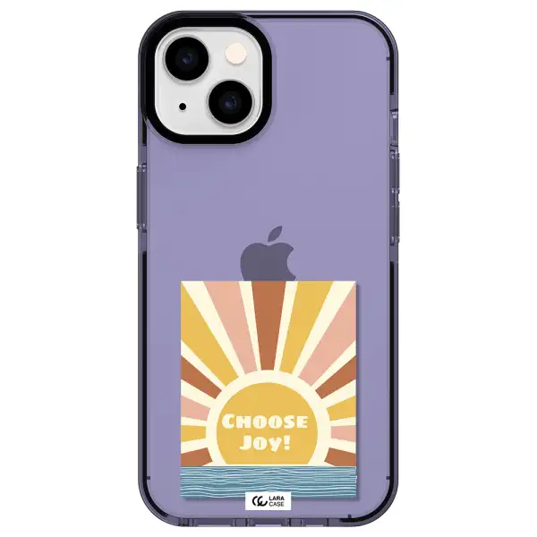 Sunshine Apple iPhone 14 impact Lilac Case