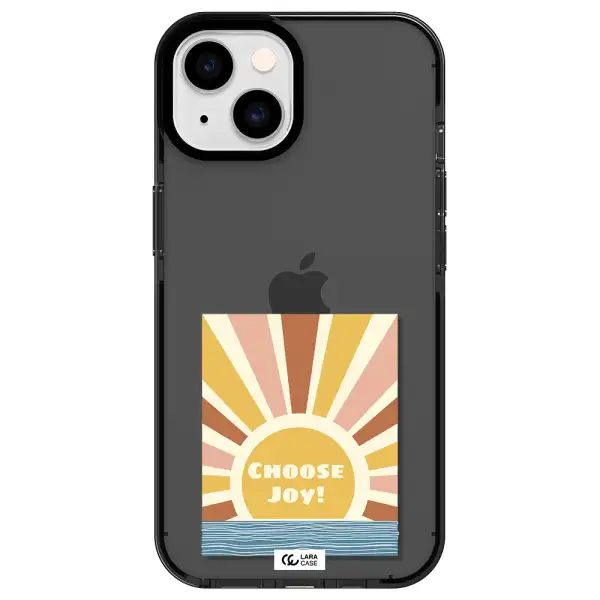 Sunshine Apple iPhone 14 impact Smoke Black Case