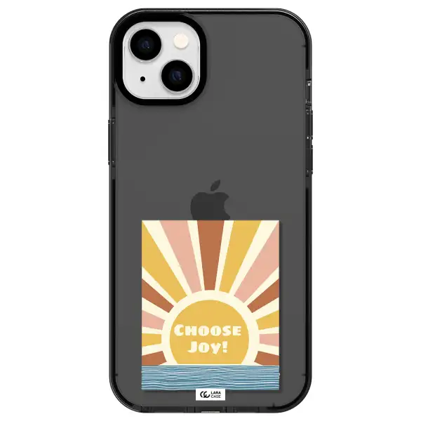 Sunshine Apple iPhone 14 plus impact Smoke Black Case