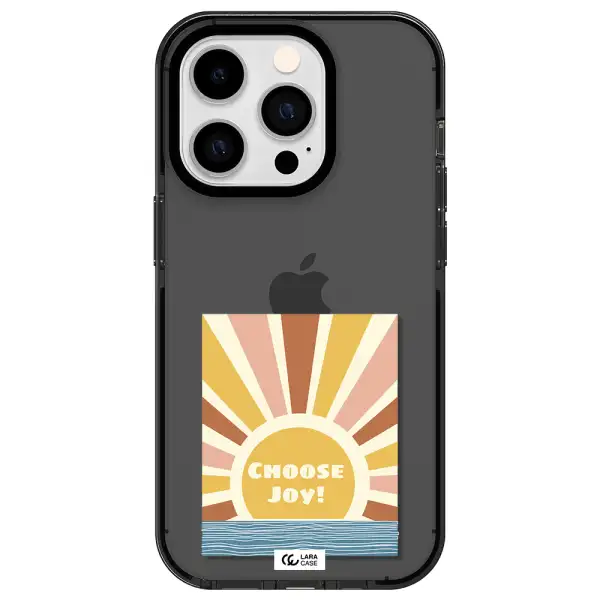 Sunshine Apple iPhone 14 pro impact Smoke Black Case