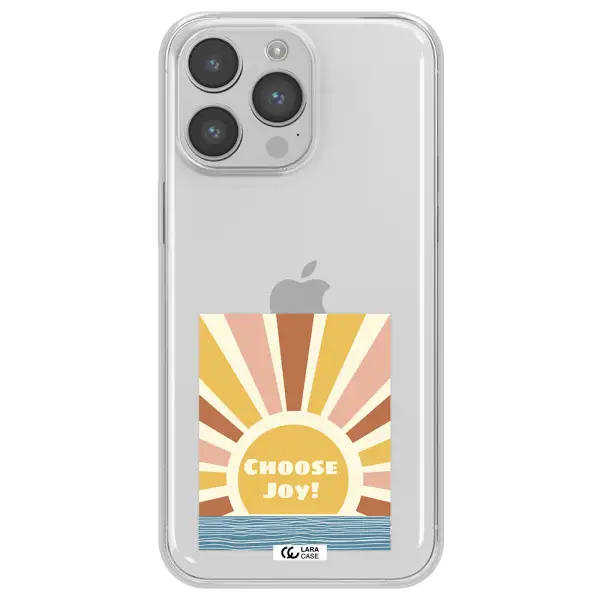 Sunshine Apple iPhone 14 pro max Clear TPU Case