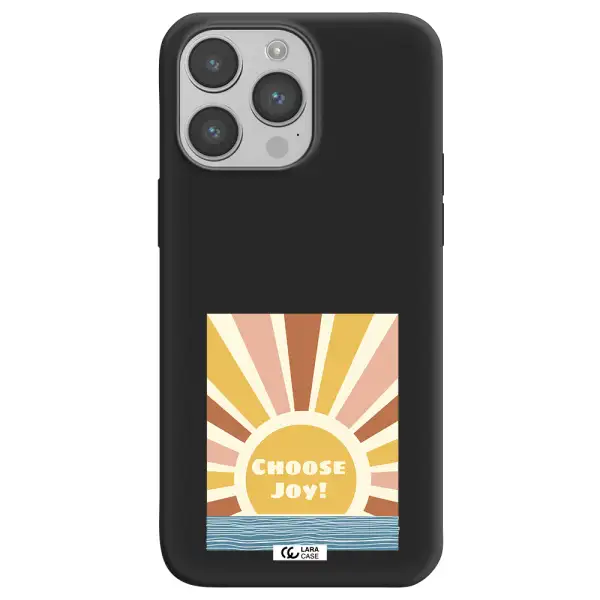 Sunshine Apple iPhone 14 pro Silicone black Case