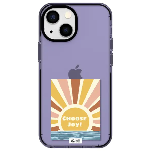Sunshine Apple iPhone 15 impact Lilac Case