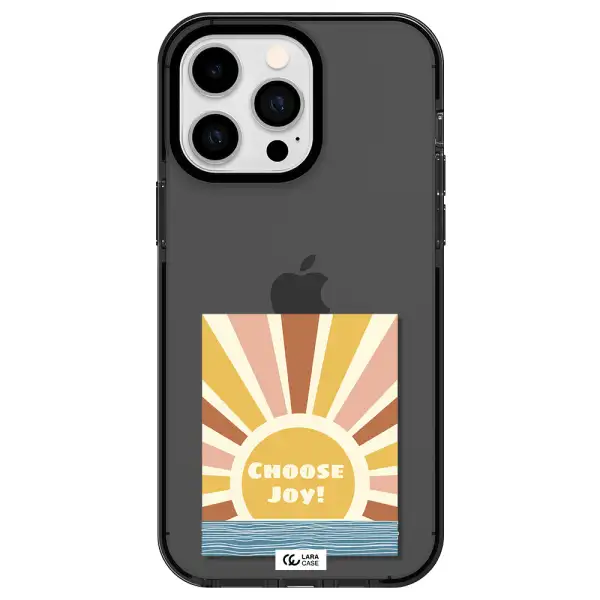 Sunshine Apple iPhone 15 Pro impact Smoke Black Case