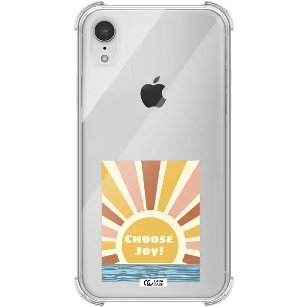 Sunshine Apple iPhone XR Clear PC Case