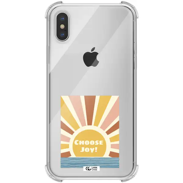 Sunshine Apple iPhone XS max Clear PC Case