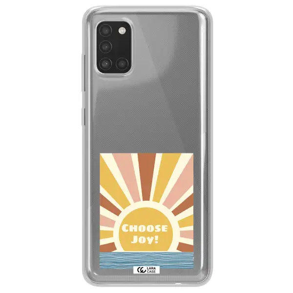 Sunshine Samsung A31 Clear TPU Case
