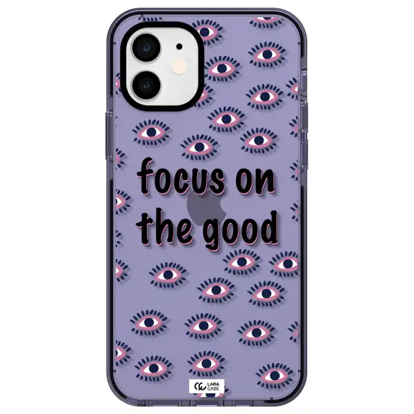 Focus On The Good Apple iPhone 11 impact Lilac Case