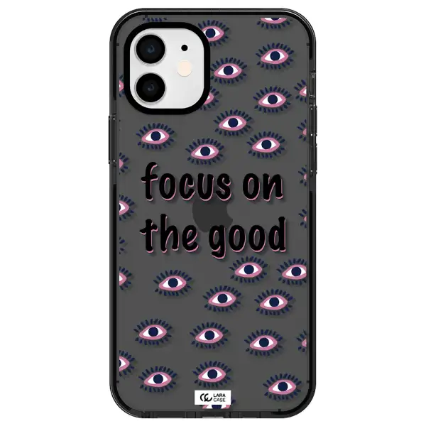 Focus On The Good Apple iPhone 11 impact Smoke Black Case
