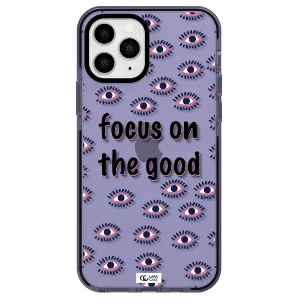 Focus On The Good Apple iPhone 11 pro impact Lilac Case