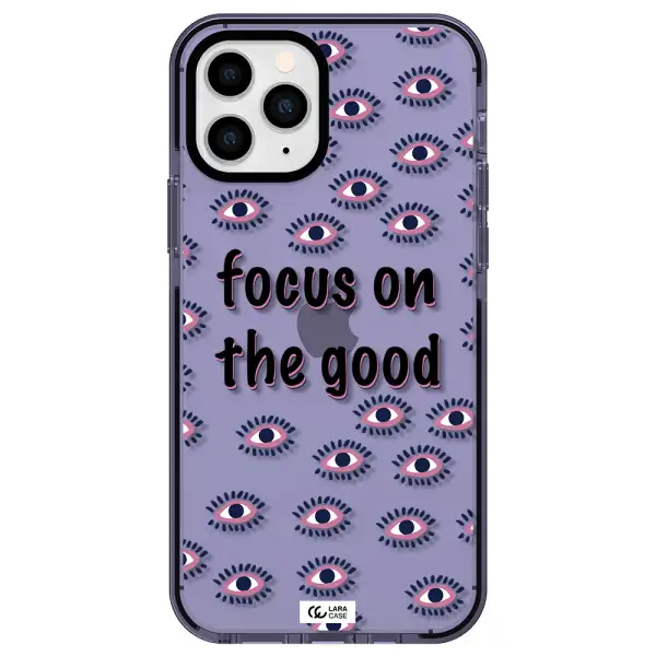 Focus On The Good Apple iPhone 11 pro max impact Lilac Case