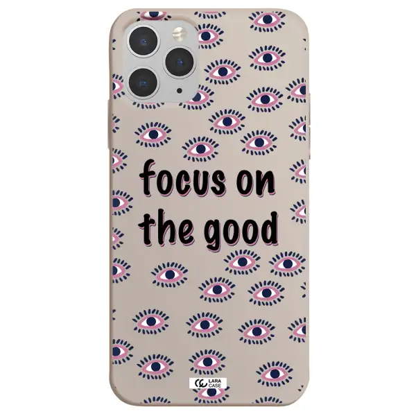 Focus On The Good Apple iPhone 11 pro max Silicone Stone Case