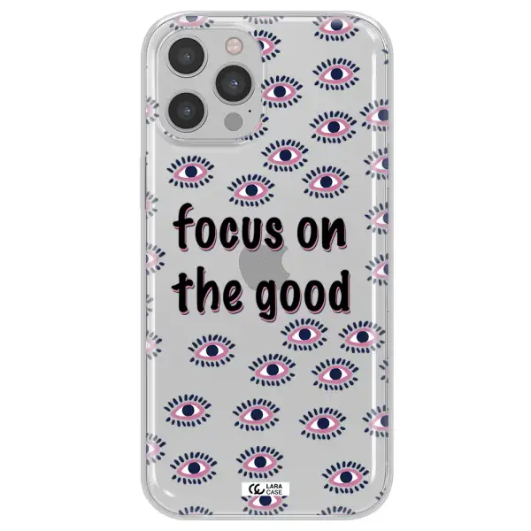 Focus On The Good Apple iPhone 12 pro Clear TPU Case