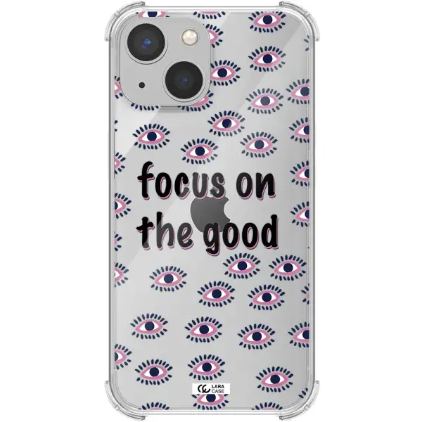 Focus On The Good Apple iPhone 13 mini Clear PC Case