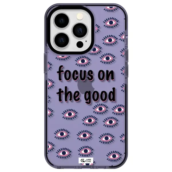 Focus On The Good Apple iPhone 13 Pro impact Lilac Case