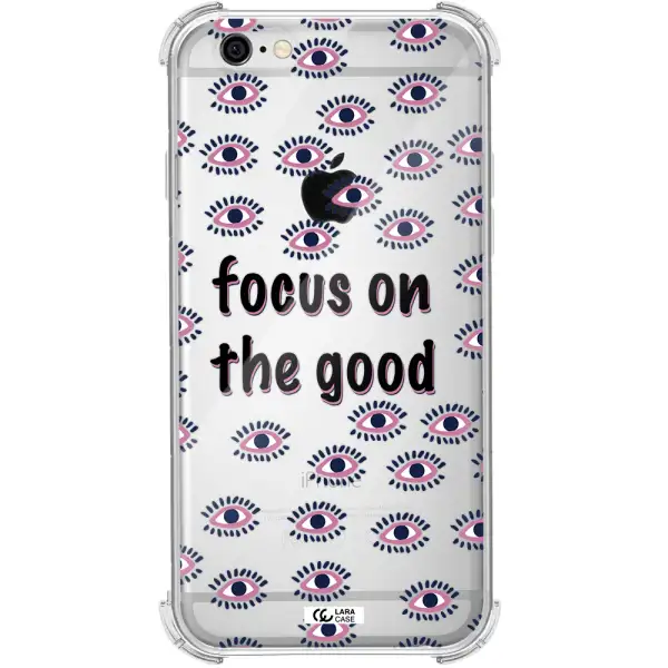 Focus On The Good Apple iPhone 6 Clear PC Case