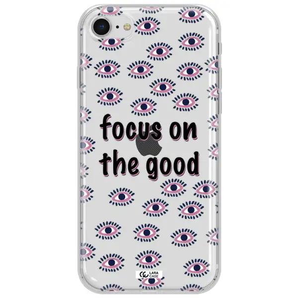 Focus On The Good Apple Iphone Se 2020 Clear Tpu Case