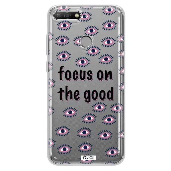 Focus On The Good Huawei Y6 Prime 2018 Clear TPU Case