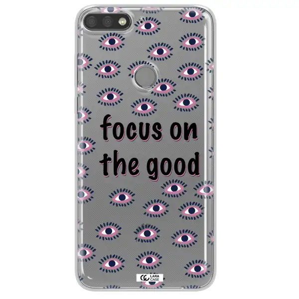 Focus On The Good Huawei Y7 Prime 2018 Clear TPU Case