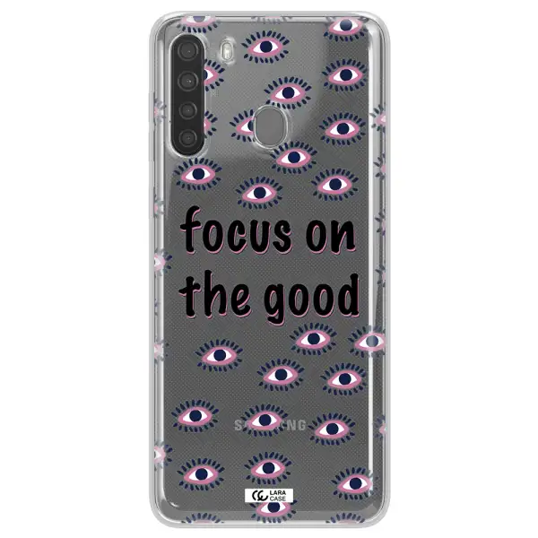 Focus On The Good Samsung A21 Clear TPU Case