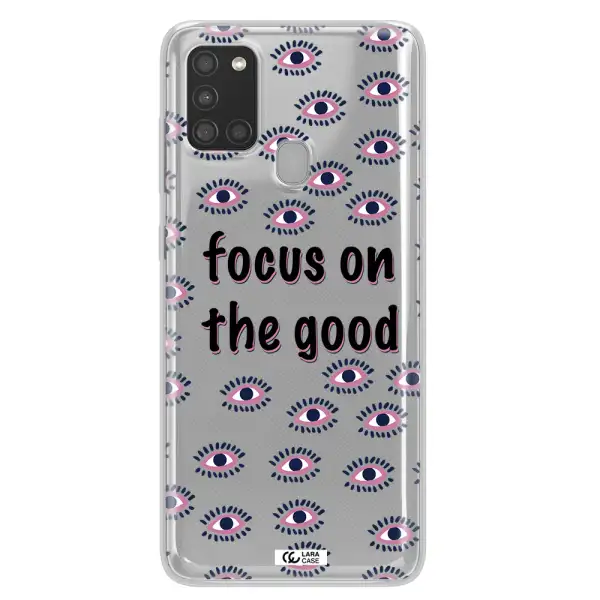 Focus On The Good Samsung A21S Clear TPU Case