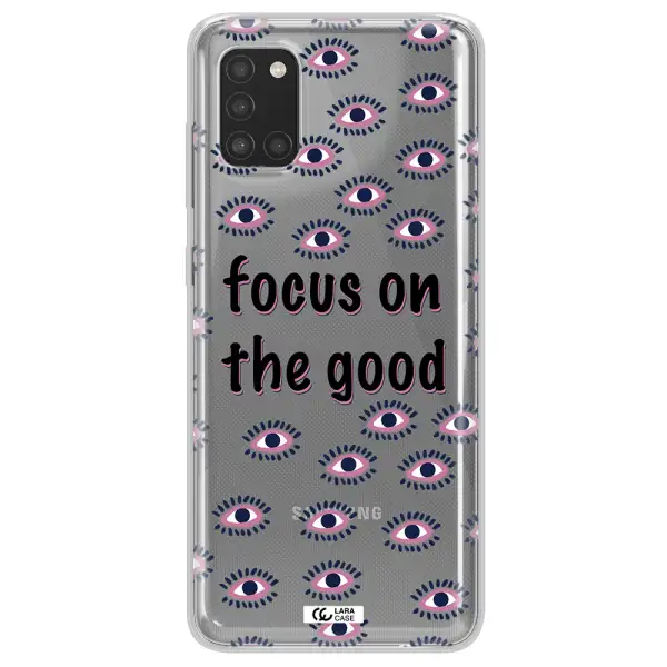 Focus On The Good Samsung A31 Clear TPU Case