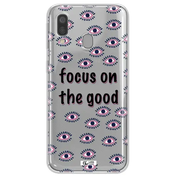 Focus On The Good Samsung A40 Clear TPU Case
