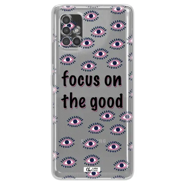 Focus On The Good Samsung A40S Clear Tpu Case