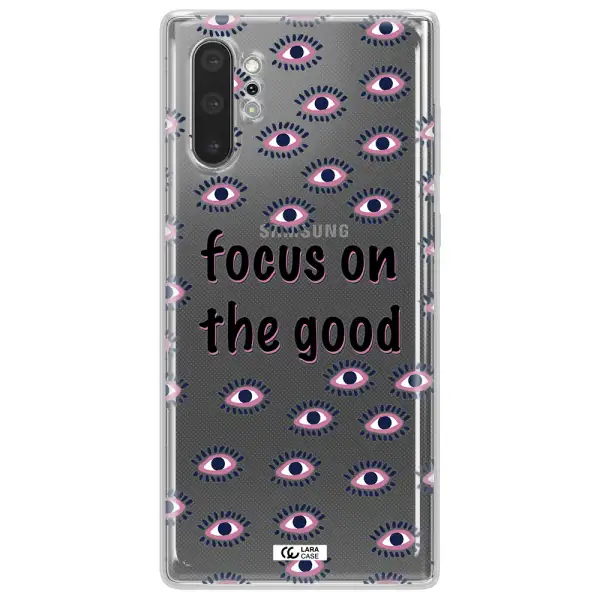 Focus On The Good Samsung Note 10 Plus Clear TPU Case