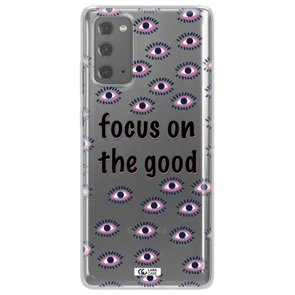 Focus On The Good Samsung Note 20 Clear TPU Case