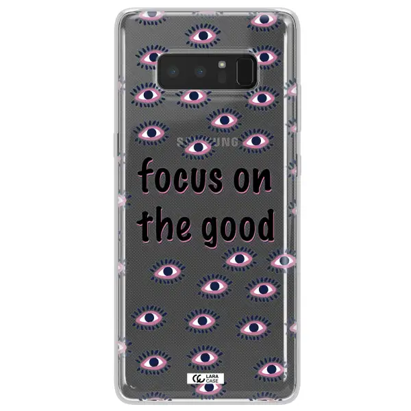 Focus On The Good Samsung Note 8 Clear TPU Case