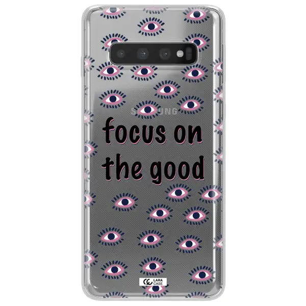 Focus On The Good Samsung S10 Plus Clear TPU Case