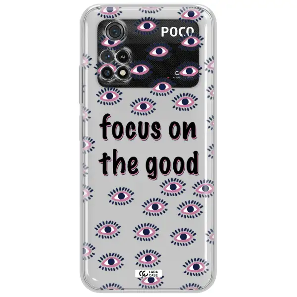 Focus On The Good Xiaomi Poco M4 Pro 4G Clear Tpu Case