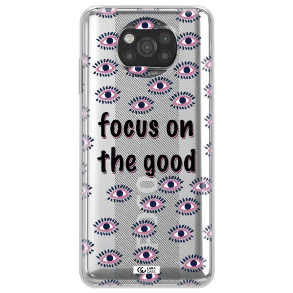 Focus On The Good Xiaomi Poco X3 Clear TPU Case