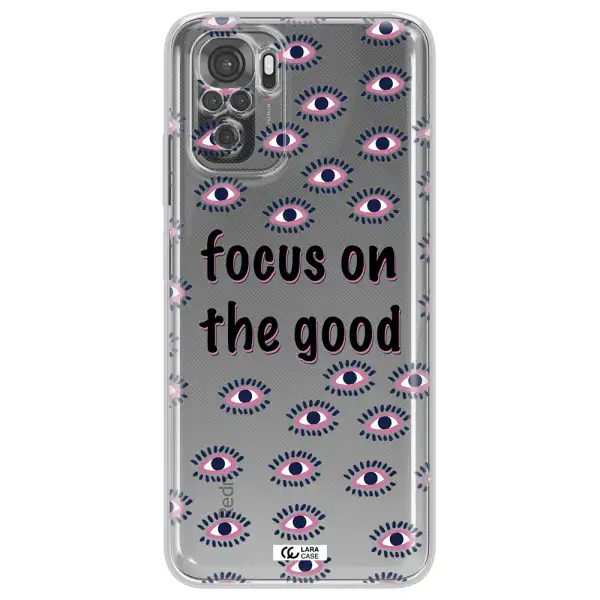 Focus On The Good Xiaomi Redmi Note 10S Clear Tpu Case
