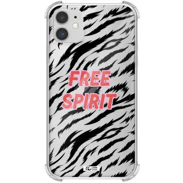 Free Spirit Apple iPhone 11 Clear PC Case