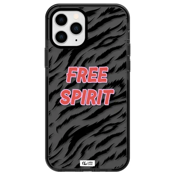 Free Spirit Apple iPhone 11 pro impact Smoke Black Case