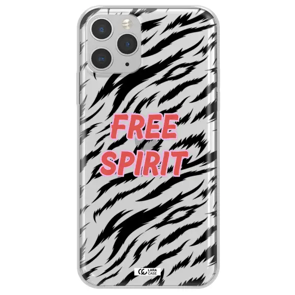 Free Spirit Apple iPhone 11 pro max Clear TPU Case