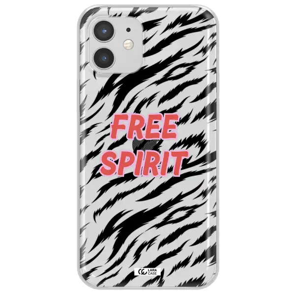 Free Spirit Apple iPhone 12 Clear TPU Case