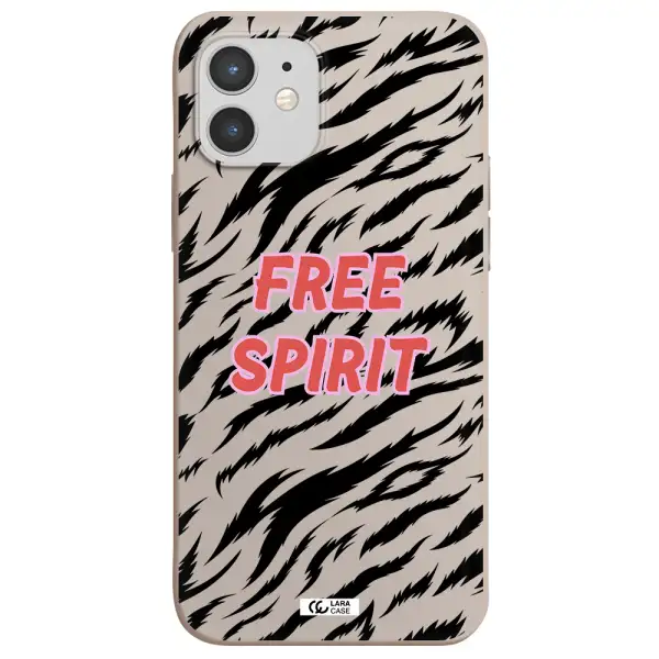 Free Spirit Apple iPhone 12 Silicone Stone Case