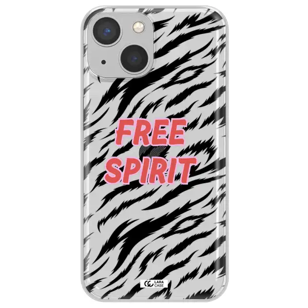 Free Spirit Apple iPhone 13 mini Clear TPU Case