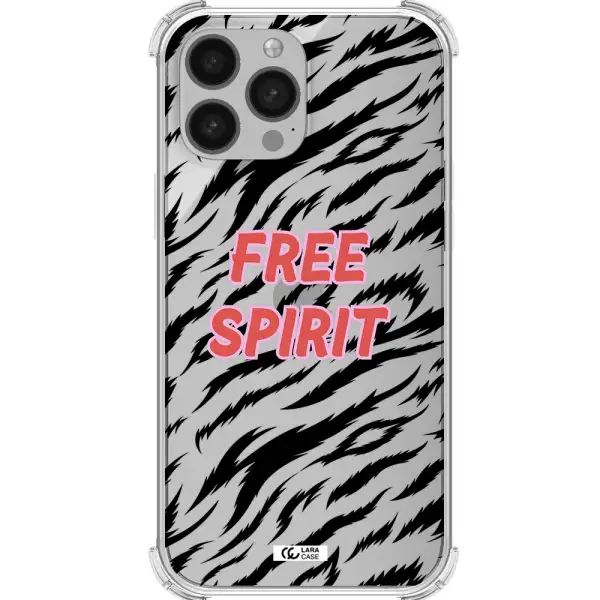 Free Spirit Apple iPhone 13 Pro Clear PC Case