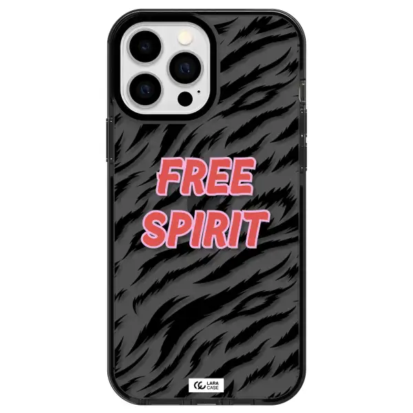 Free Spirit Apple iPhone 13 Pro Max impact Smoke Black Case