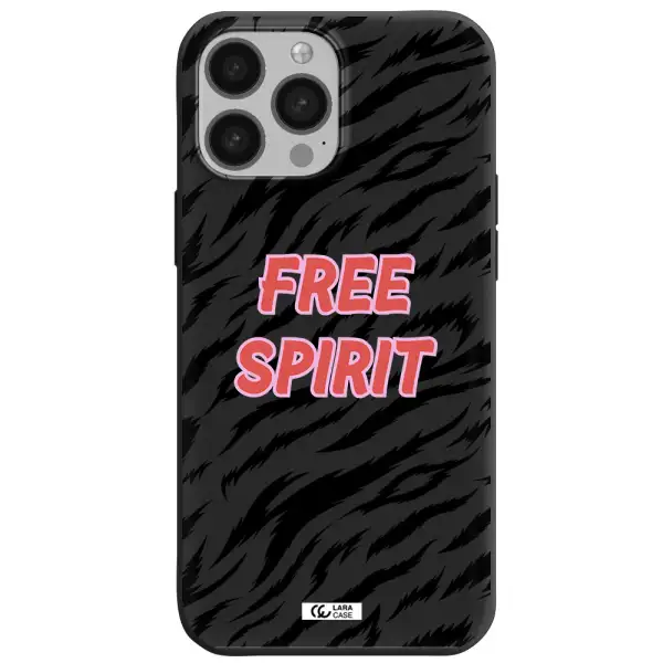 Free Spirit Apple iPhone 13 Pro Max Silicone black Case